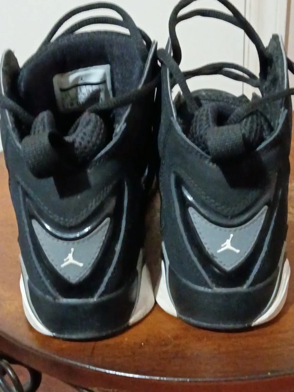 Nike Air Jordan True Flight GS Basketball Black Sneaker Shoe 343795-010 Sz 6Y
